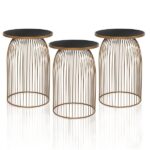 Mesa Gaiola Ouro Velho