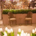 Mesa Zil Dourado(a) Redonda