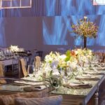 Mesa Aparadora Patina com Vidro