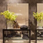 Aparador Sofá Table Madeira Preto(a)