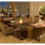 Aparador Sofá Table Ferro Envelhecido com Tampo Madeira