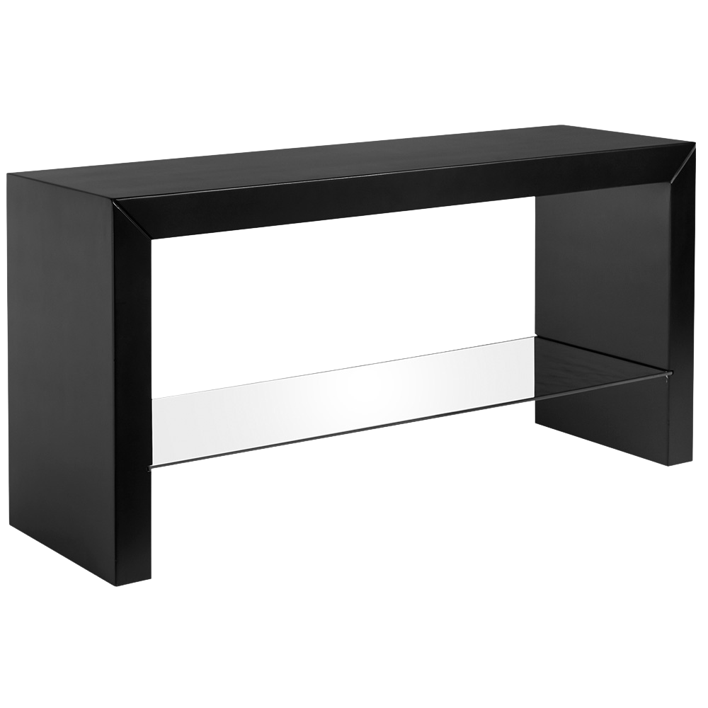 Aparador Sofá Table Madeira Preto(a)