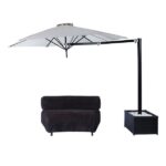 Ombrelone Lateral com Cachepot