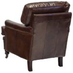 Poltrona Couro Havanna