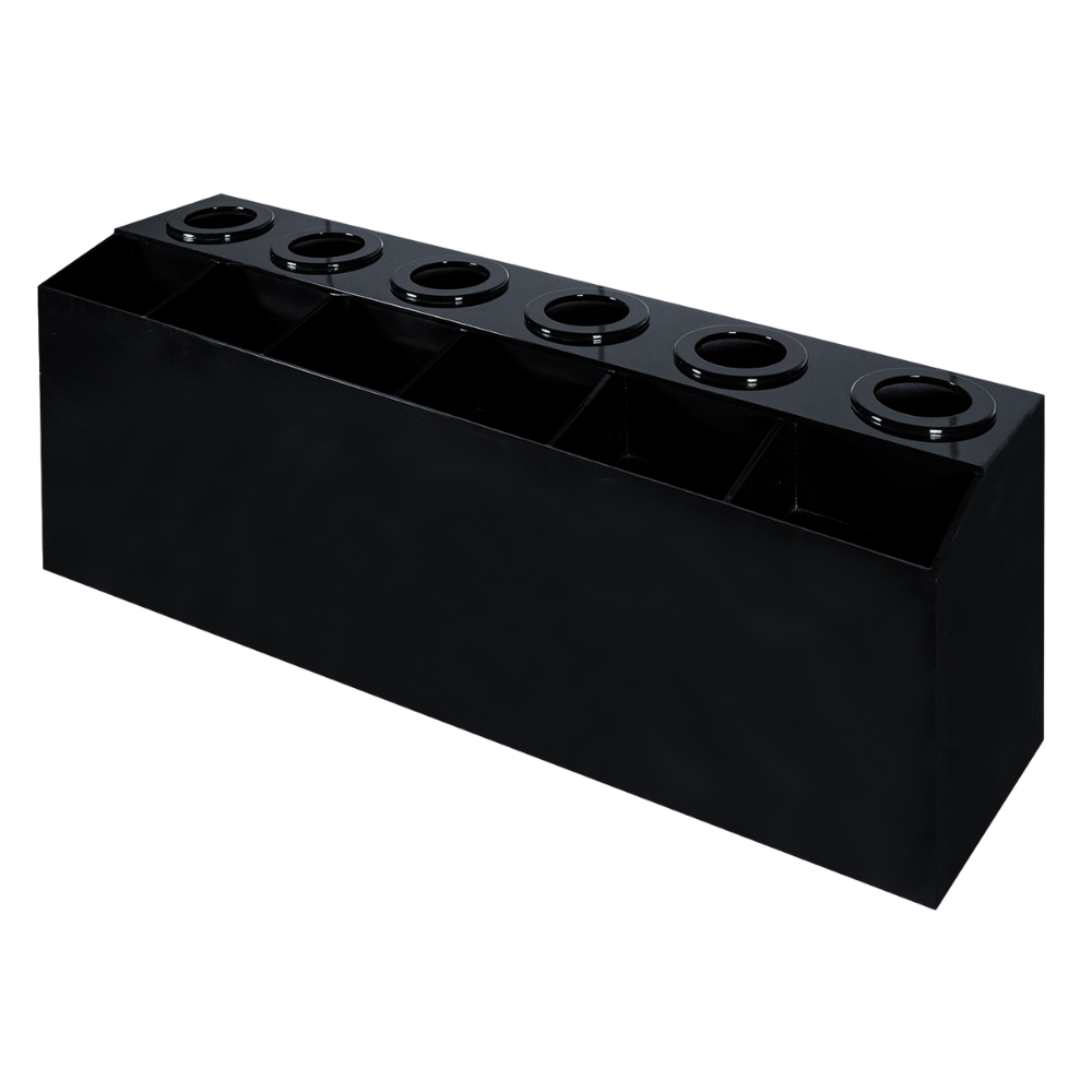 Balcão Baleiro Laca Preto(a)