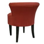 Poltrona Mignon Camurça Rouge de Fer