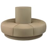 Pufe Mexerica com Furo Central 0,60 diâmetro