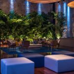 Pufe Quadrado Couro Branco(a)