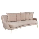 Sofá Acqua Camurça Gelo