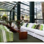 Banco/Mesa "U" Invertido Madeira Natural Estreito