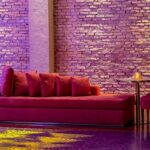 Sofá Cipriani Capa Camurça Rouge de Fer