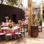 Carrinho de Bebida Texturizado Madeira