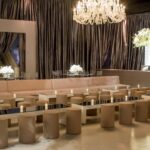 Pufe Tamborete Capa Linho Fendi