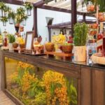 Bar Bossa Oval Madeira Ripada Tabaco