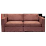 Sofá Eva Capa Camurça Rosê - Componível