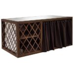 Balcão/Bar Frente Treliça Ferro Envelhecido