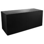 Balcão para Revestir com Tampo de Vidro