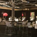 Banqueta Renda Cristal