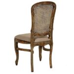 Cadeira Antonieta com Assento Linho Fendi