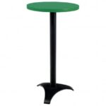 Bistrô Alto Base Preta com Tampo Laca