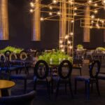 Cadeira Dubai Preta com Assento Veludo Preto