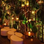 Pufe Seixo Linho Cru (1/2 Lua)