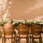 Cadeira Leopoldina com Assento Linho Palha