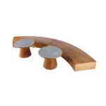 Banco Meia Lua Madeira