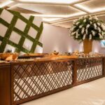 Balcão/Bar Frente Treliça Ferro Envelhecido