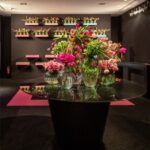 Tampo de Vidro Preto com Base Cone