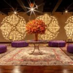 Tampo Cobre com Base Bambu Ferro Cinza