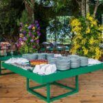 Tampo Laca com Borda e Encaixe para Vidro com Base Aresta