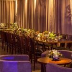 Tampo Espelho Bronze com Base Bambu Ferro