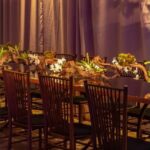 Tampo Espelho Bronze com Base Bambu Ferro