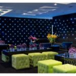 Sofá Chesterfield Veludo Preto em "L"