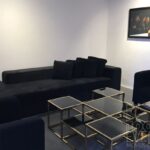 Mesa de Doces Chapelle com Vidro Fumê