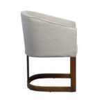 Poltrona Marcela Linho Bege