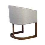 Poltrona Marcela Linho Bege