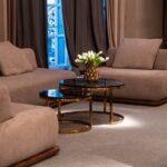 Sofá Loft Veludo Cinza (Módulo poltrona)