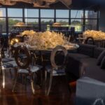 Cadeira Dubai Prata com Assento Veludo Preto