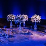 Mesa Vidro Cristal Centro com Tampo Vidro