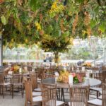 Cadeira Modernista com Assento Linho Bege