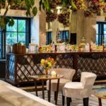 Balcão/Bar Frente Treliça Ferro Envelhecido