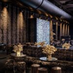 Mesa Flecha com Tampo Espelho