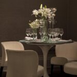 Poltrona Chanel Linho Rústico Off White