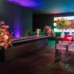 Balcão Esteira Giratória I com Bancada em Granito Preto