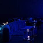 Mesa Ana Eliza Prata com Tampo Espelho