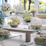 Mesa Vidro Cristal Centro com Tampo Vidro