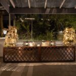 Balcão/Bar Frente Treliça Ferro Envelhecido