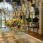 Tampo de Vidro Transparente Duplo com Espaçadores e Base Cubo Vidro